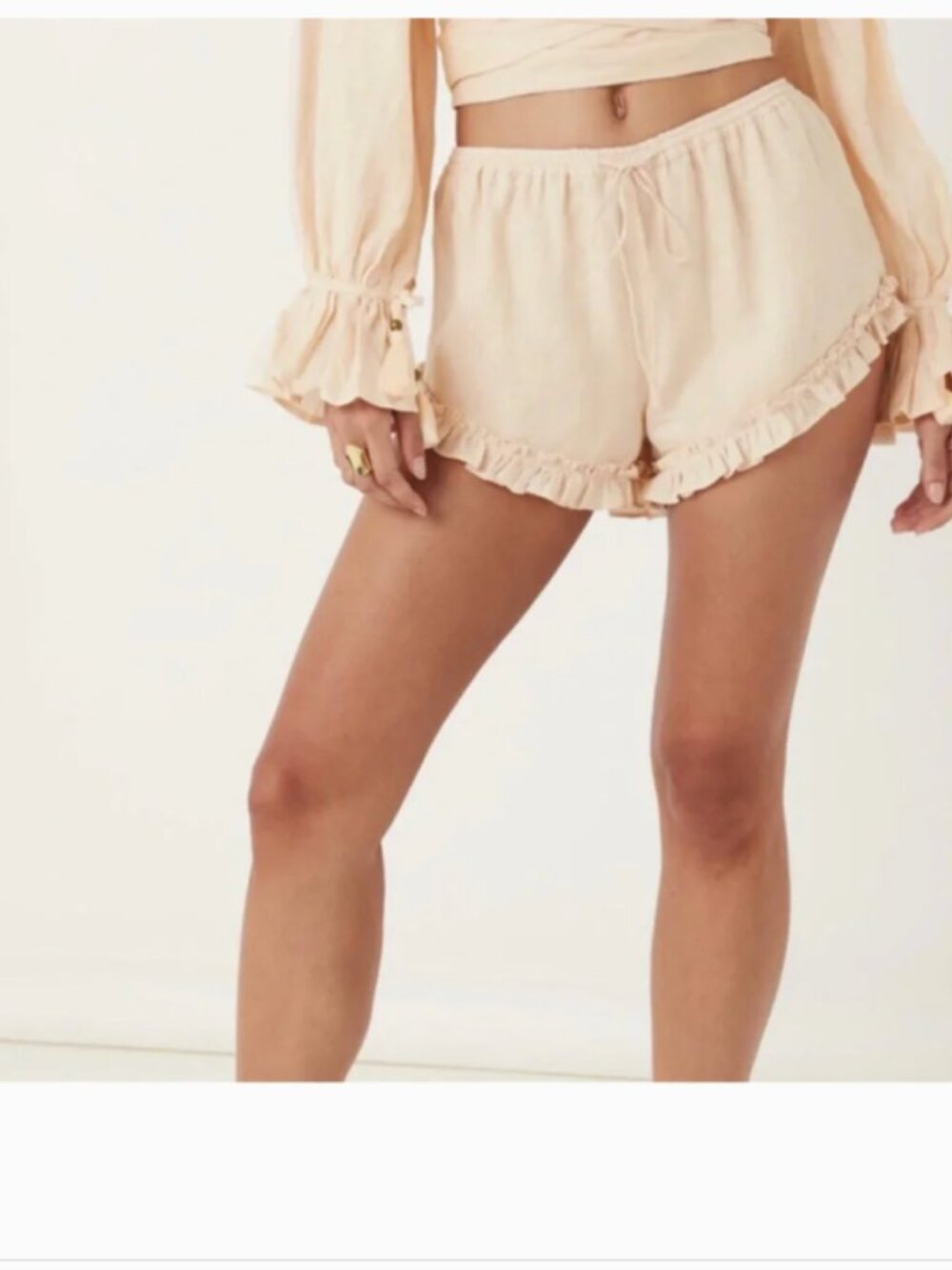 Spell Sunday Linen Shorts L
